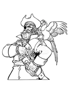 dibujo piratas
