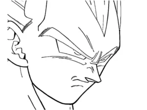 dibujo vegeta
