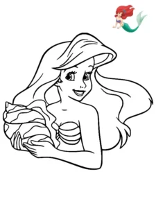 dibujos ariel