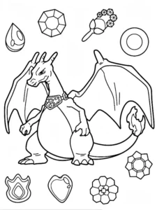 dibujos de charizard