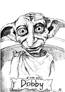 dibujos de harry potter