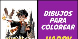 Harry Potter Dibujo : 30 imágenes y 1 libro para imprimir (PDF) dibujos de harry potter