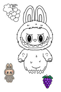 dibujos de labubu