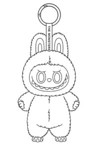 dibujos de labubu para colorear