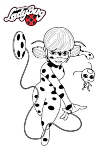 dibujos de ladybug para colorear