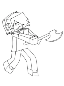 dibujos de minecraft