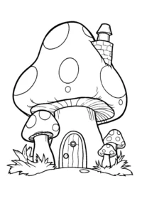dibujos de pitufos