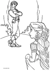 dibujos de rapunzel