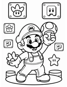 dibujos mario bros​