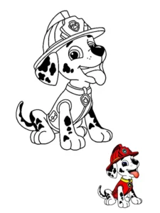 dibujos marshall