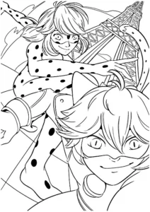 dibujos para colorear de ladybug