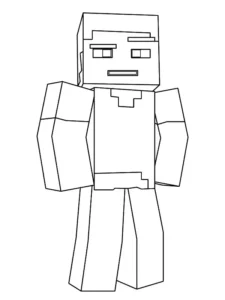 dibujos para colorear de minecraft