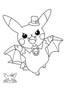 dibujos para colorear de pikachu