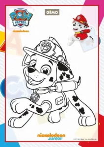 dibujos patrulla canina marshall