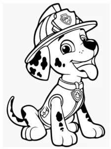dibujos patrulla canina marshall