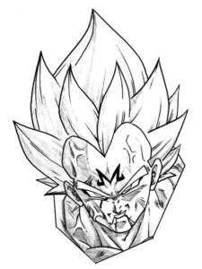 dibujos vegeta
