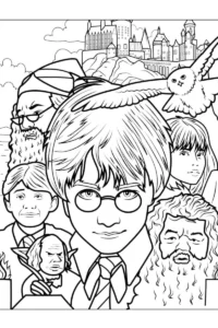 harry potter dibujo