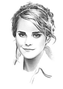 hermione granger dibujos
