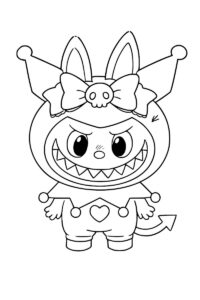 labubu colorear​