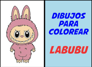 Labubu para colorear : 30 Dibujos y 1 Libro para imprimir labubu dibujos