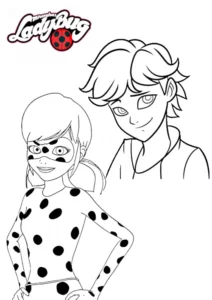 ladybug para colorear