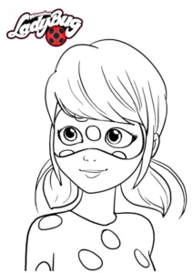 ladybug para colorear