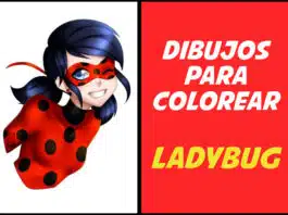 Ladybug para colorear : Dibujos para imprimir (PDF) ladybug para colorear