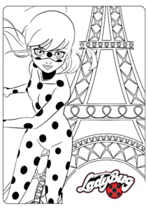 ladybug para colorear