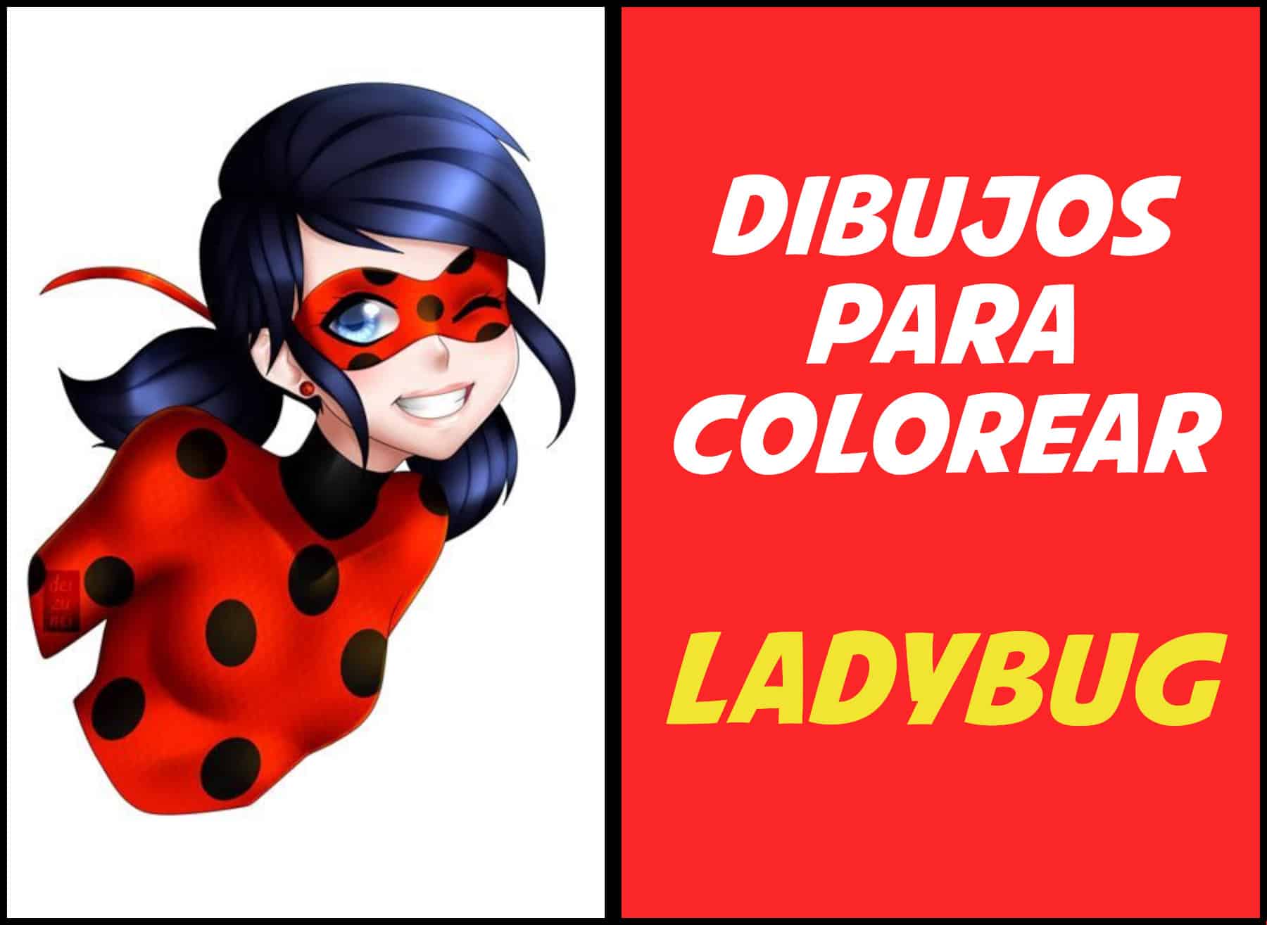 ladybug para colorear