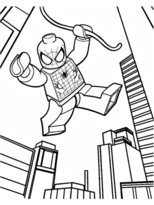 lego ninjago para colorear