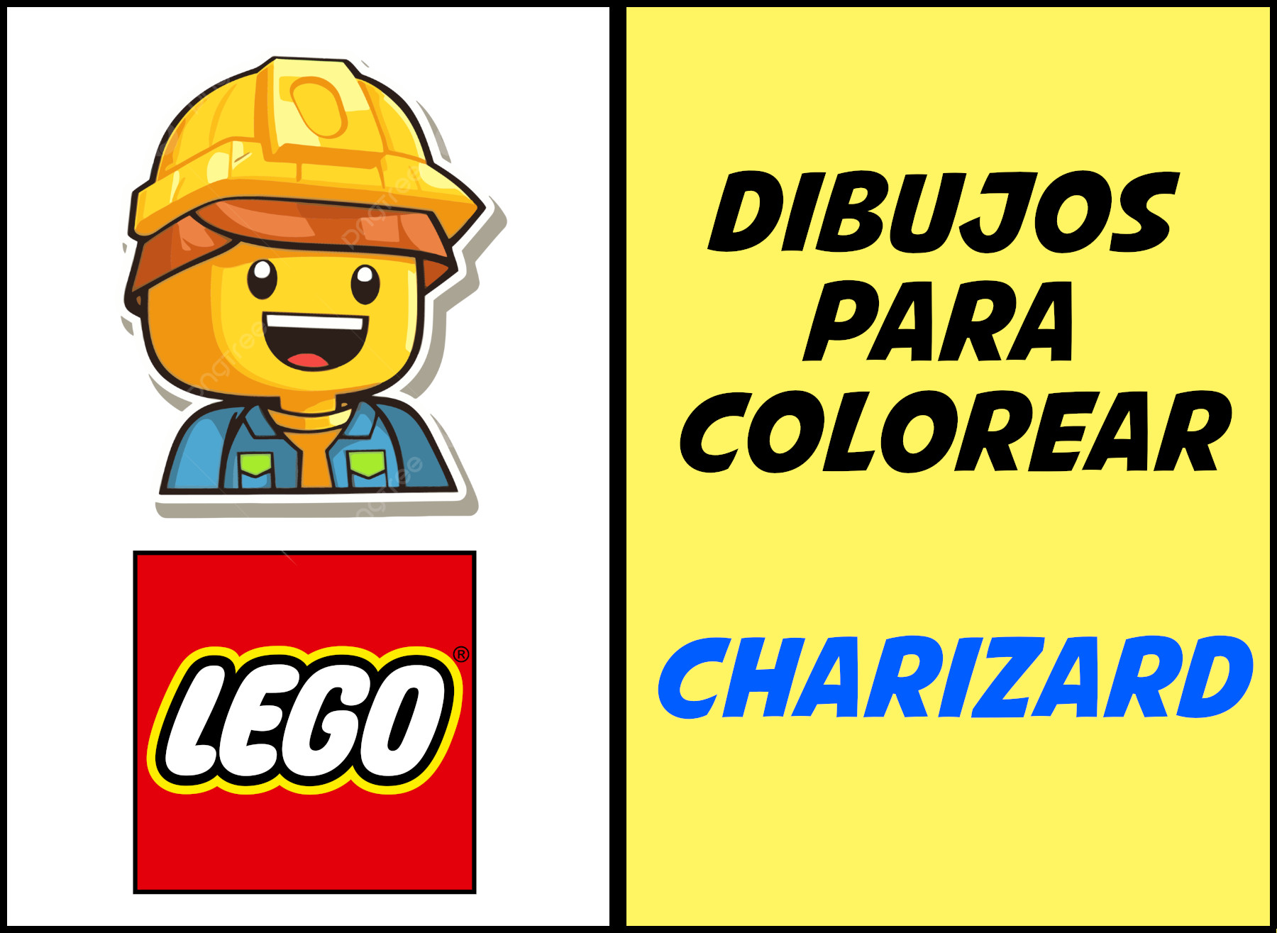 lego para colorear