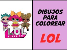 LOL para colorear : Dibujos y actividades gratis lol surprise para colorear