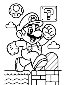 mario bros dibujo
