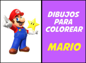 dibujos de videojuegos para colorear : mario bros