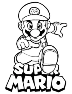 mario dibujo