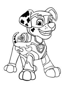 marshall patrulla canina dibujo