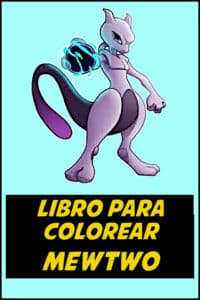 mewtwo para colorear