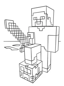 minecraft dibujos