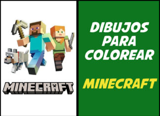 Dibujos Minecraft para imprimir y colorear minecraft dibujos
