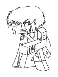 minecraft para colorear