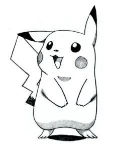 pikachu dibujo