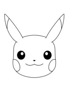 pikachu dibujo facil