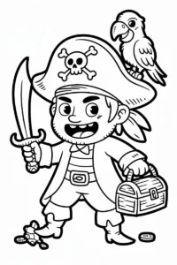 pirata dibujo