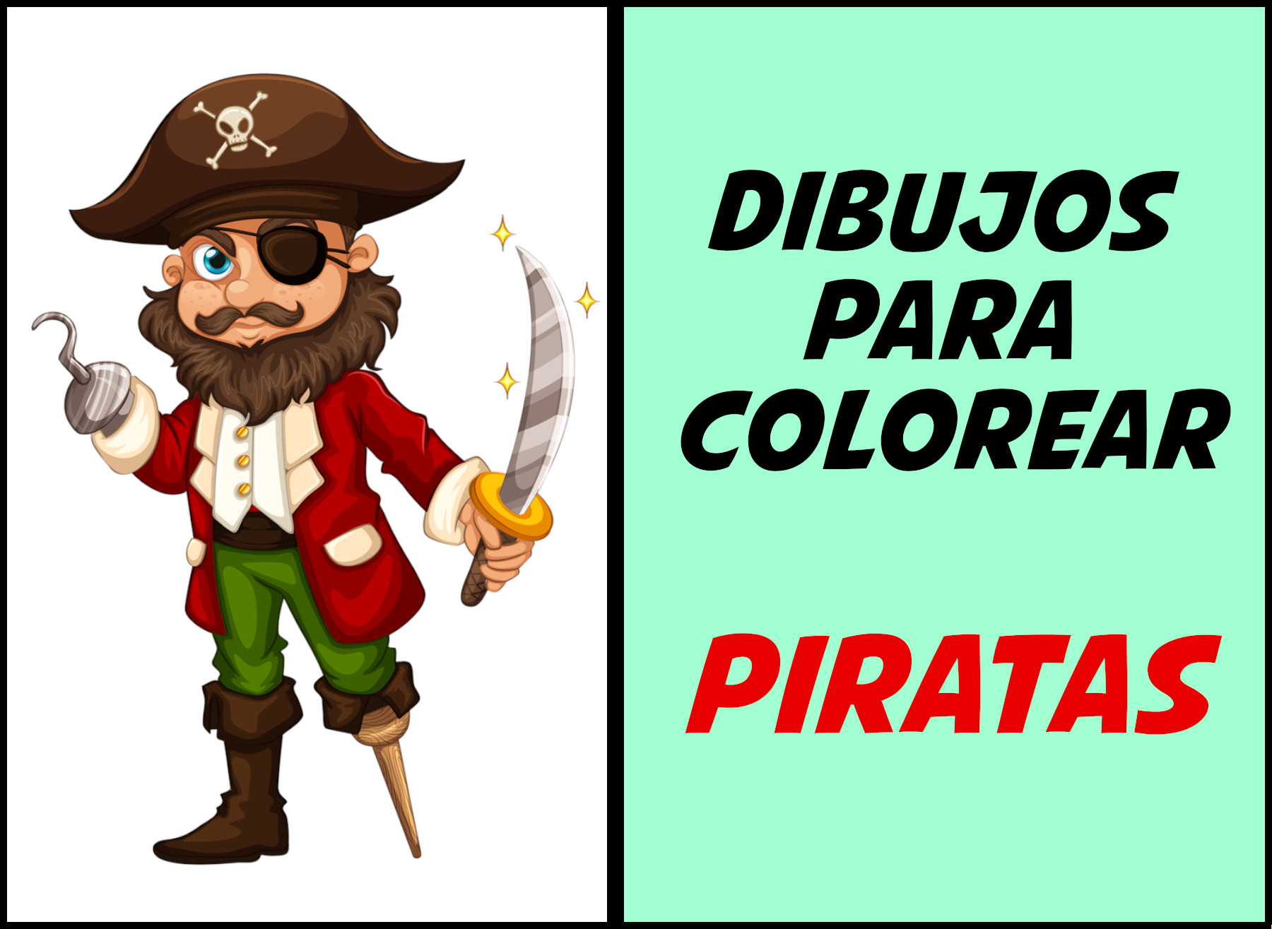 pirata dibujo