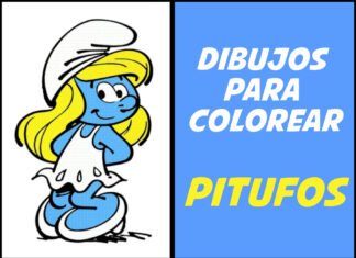 Pitufos para Colorear : Dibujos para imprimir pitufos para colorear