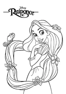 rapunzel dibujo