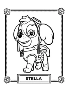 skye para colorear