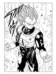 vegeta dibujo