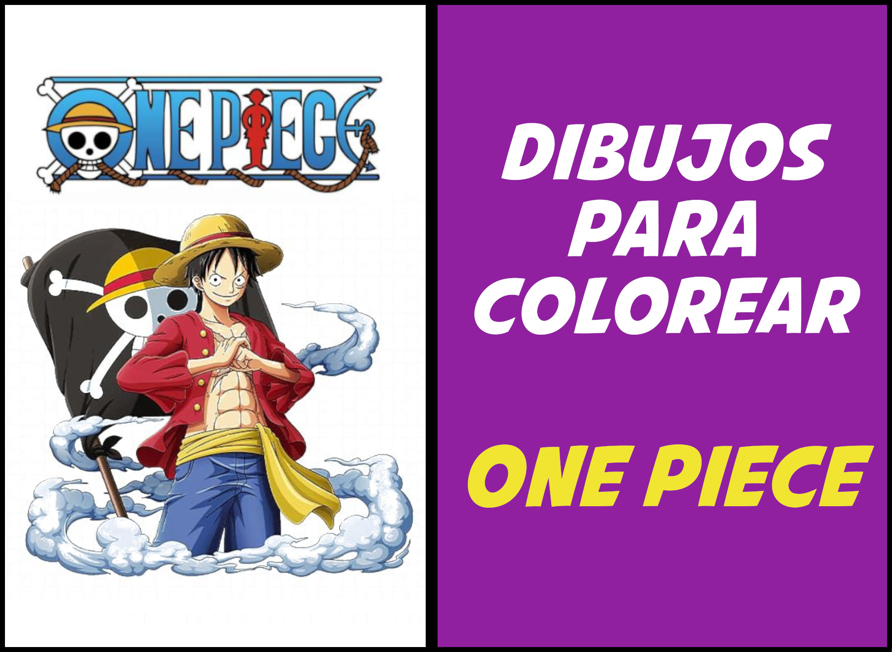 one piece dibujo