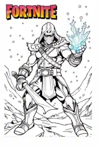 dibujo fortnite para colorear dibujo fortnite para colorear